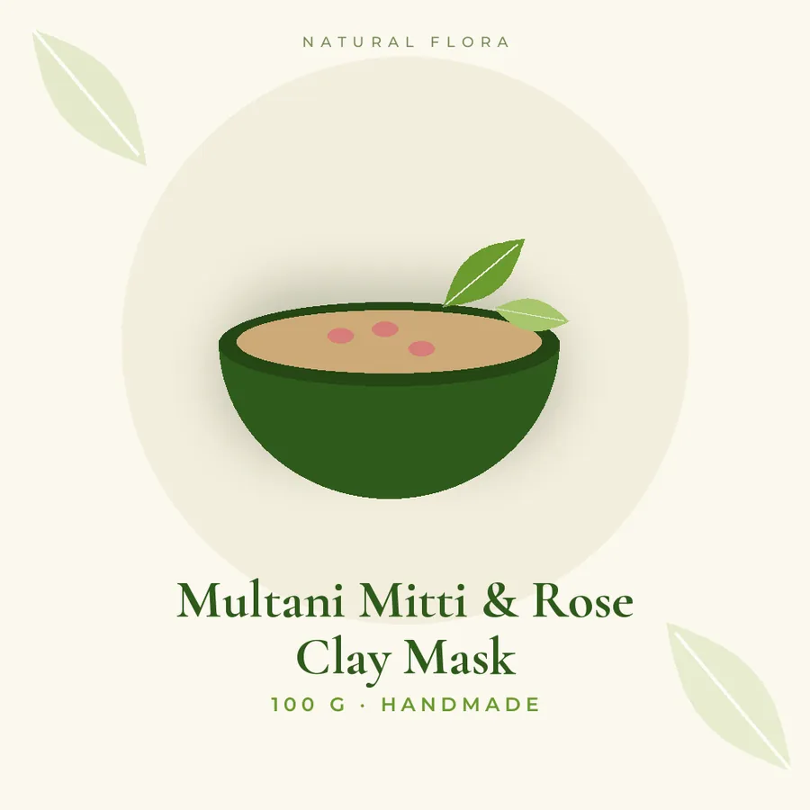 Multani Mitti & Rose Clay Mask